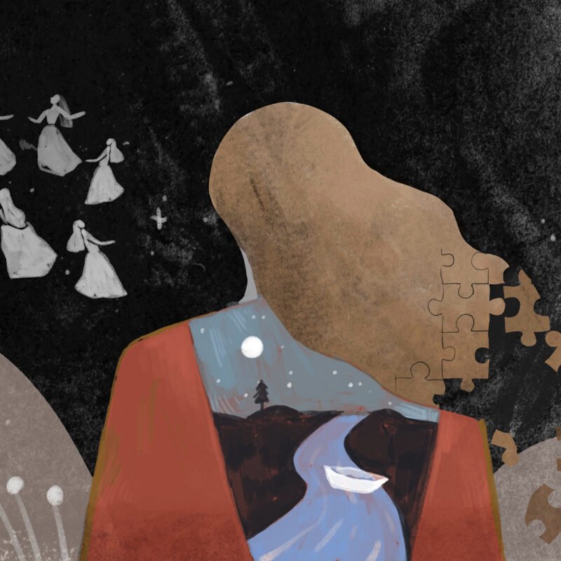 棕髮少女 特爾菲的舞姬