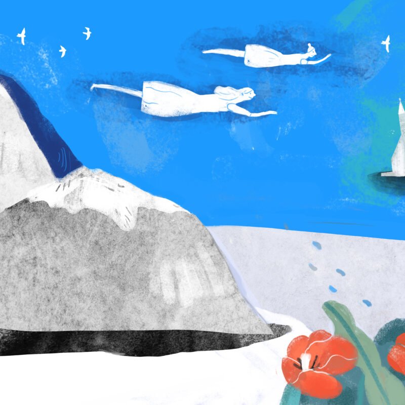 雪中足印 沈默的教堂