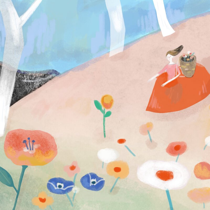 飄散在暮色的聲音與芳香